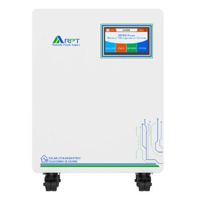 Un buon prezzo. LiFePO4 Residential Energy Storage Capacità di 5,2 KWh e pannelli solari da 200 W per una gestione sostenibile dell'energia in linea