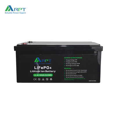 Un buon prezzo. 12.8V 400Ah LiFePO4 Sostituzione dell'acido piombo 8000 cicli Batteria al litio per camper in linea