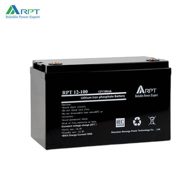Un buon prezzo. 1280Wh batteria al piombo acido 100ah 12v Lifepo4 batteria al litio in linea