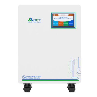 Un buon prezzo. RPT Batteria domestica montata su ruote Batteria al litio Immagazzinamento di energia solare 5,12 kWh/10,24 kWh/14,34 kWh in linea