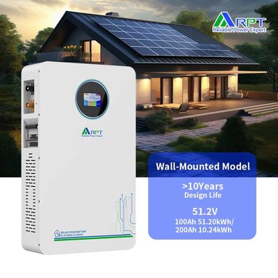 Un buon prezzo. Sistema di accumulo per casa intelligente con accumulo di energia LiFePO4 e porta di comunicazione RS485 in linea
