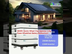 384Wh Batterie elettriche per sedie a rotelle 5,2 kg sostituzione batteria per sedie a rotelle elettriche